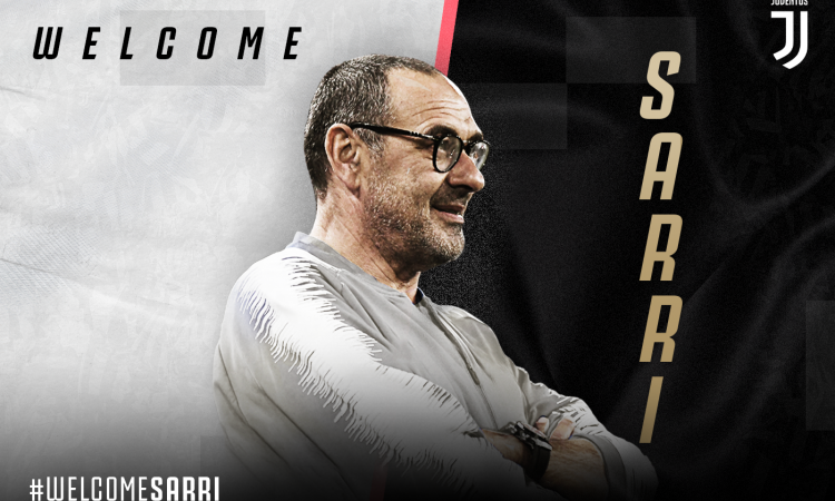 Juve, giovedì la presentazione di Sarri allo Stadium: tutti i dettagli