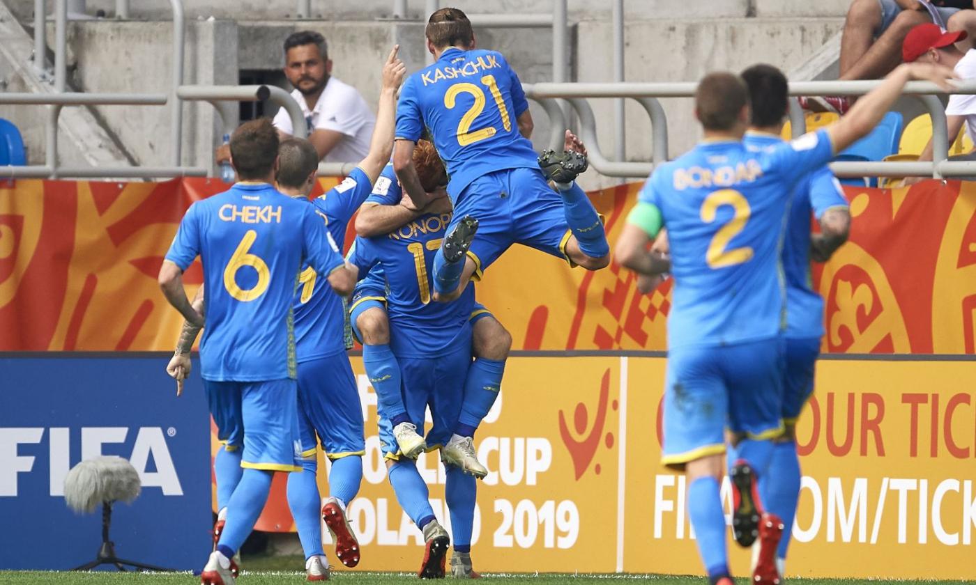 Mondiali Under 20: il sogno dell'Italia si spegne in semifinale, l'Ucraina vince 1-0. Annullato col VAR il pari al 92' 