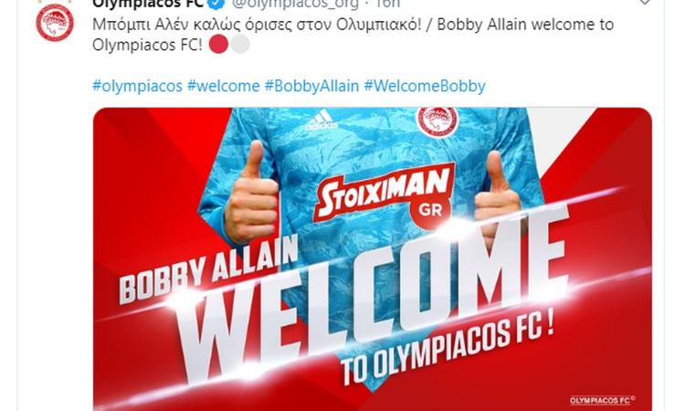 Olympiacos, UFFICIALE: arriva Allain