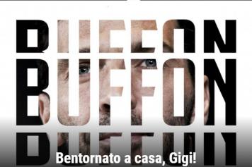 Official Buffon Completes Juve Return On A One Year Deal