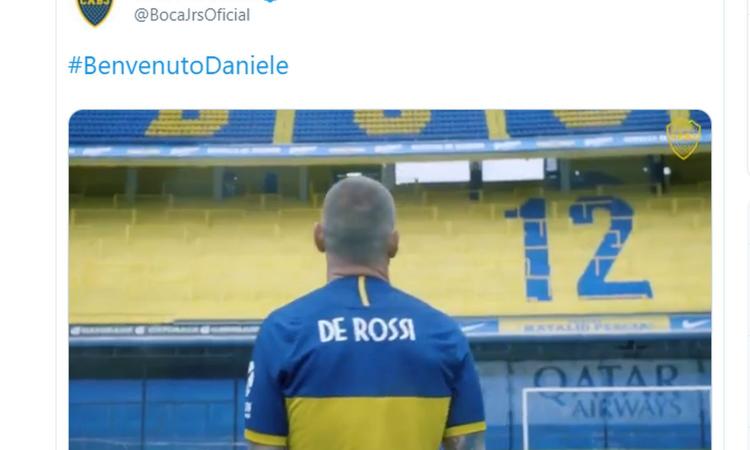 Il Boca Juniors accoglie De Rossi con un VIDEO da brividi: 'Realizzo un sogno, mi sento a casa'