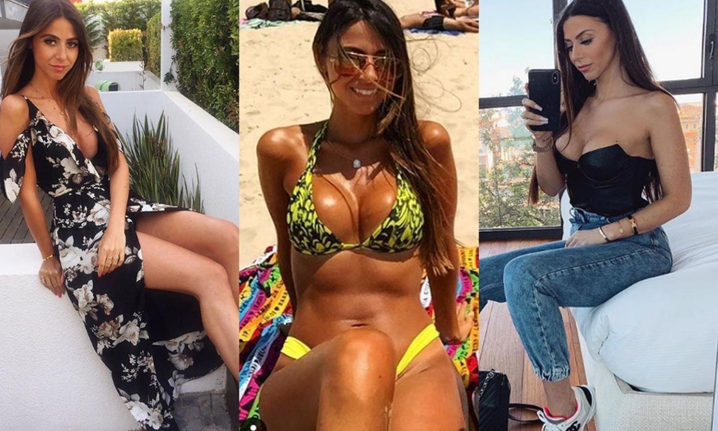 Ci pensa la bella Filipa a consolare il povero Cedric Soares FOTO HOT!