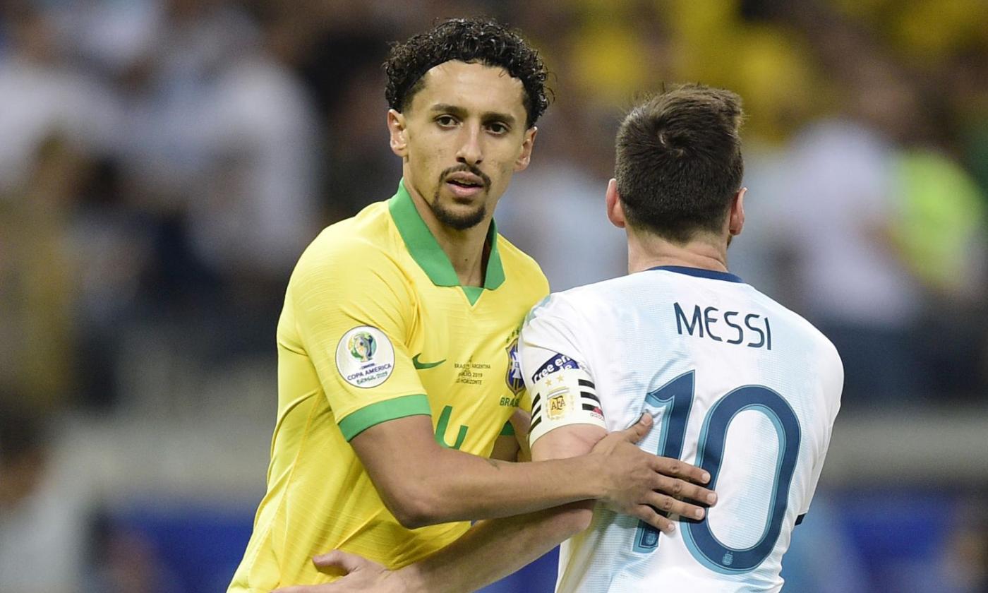 Coppa America, Marquinhos rivela: 'Ho marcato Messi con la diarrea'