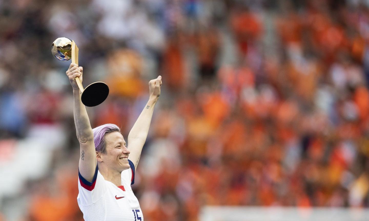 Mondiali femminili, Rapinoe è capocannoniere