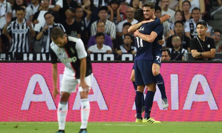 ICC, Juventus-Tottenham 2-3: Sarri ko all'esordio, decide Kane con una magia