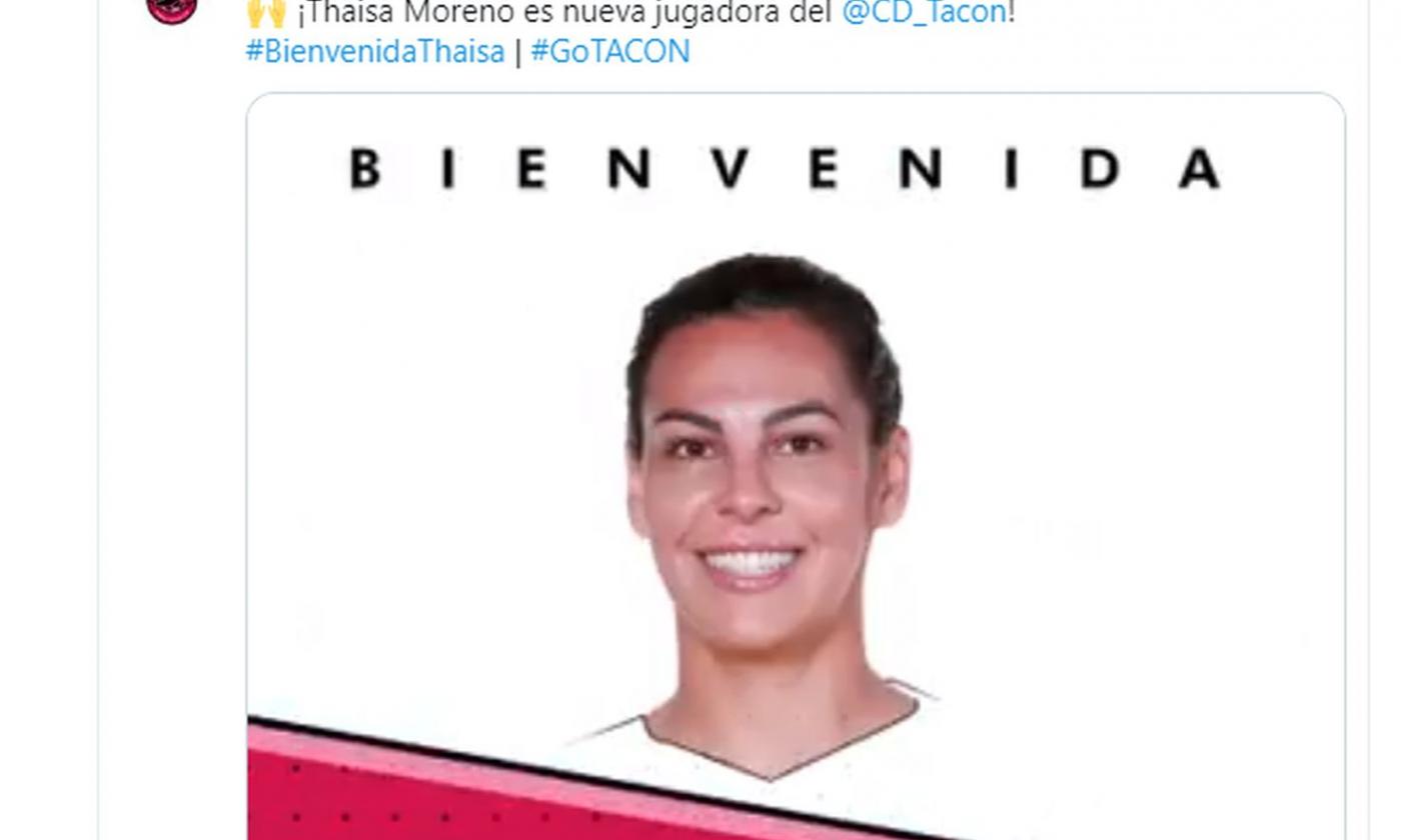 UFFICIALE: l'ex Milan Thaisa Moreno va a Madrid