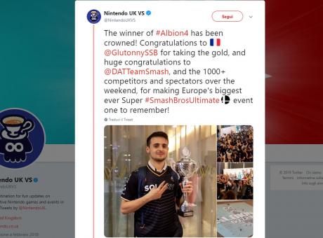 Festa Francia all'Emirates di Londra: a 'Gluttony' Albion 4, il più grande torneo di Smash Bros. d'Europa