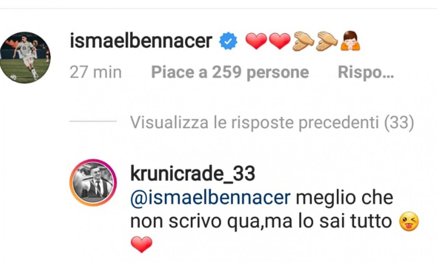 Milan, il 'benvenuto' di Krunic a Bennacer? 'Non parlo ma...' FOTO