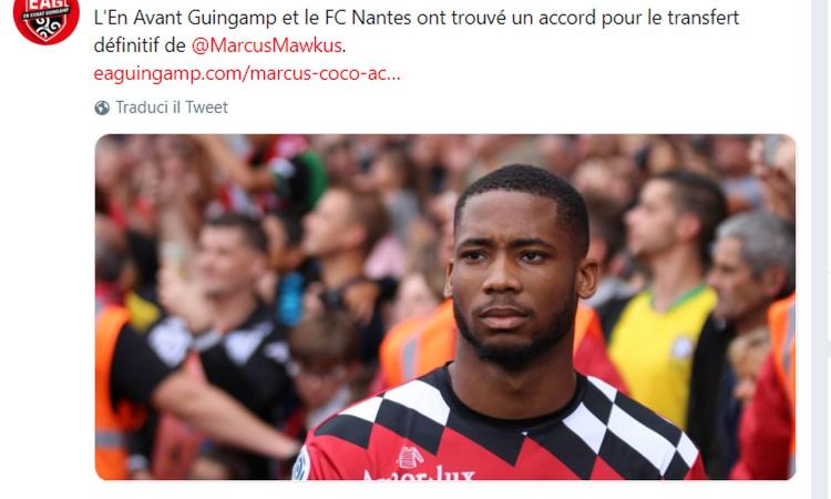 Guingamp, UFFICIALE: accordo per Coco al Nantes