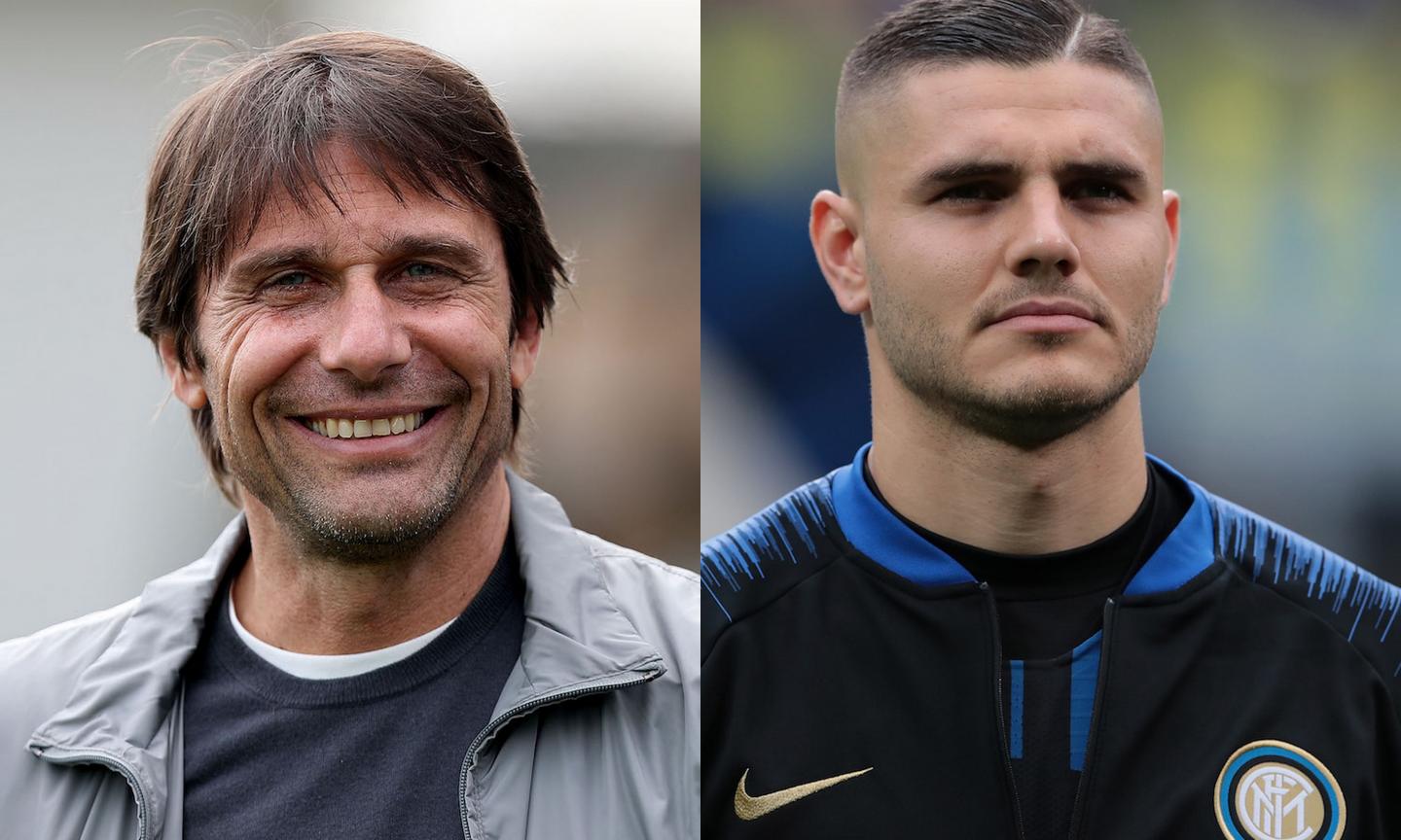 Il primo giorno di Conte: non parla a Nainggolan e Icardi, che provoca l'Inter