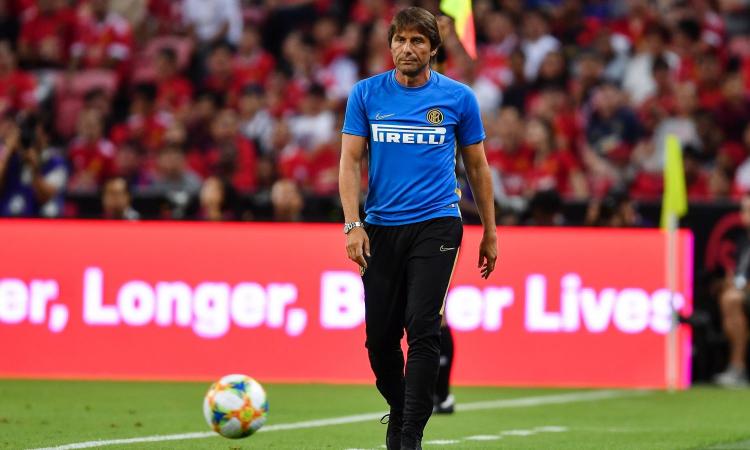 Conte boccia Perisic: 'Non può giocare dove voglio io. Lukaku? Ho speranza' VIDEO