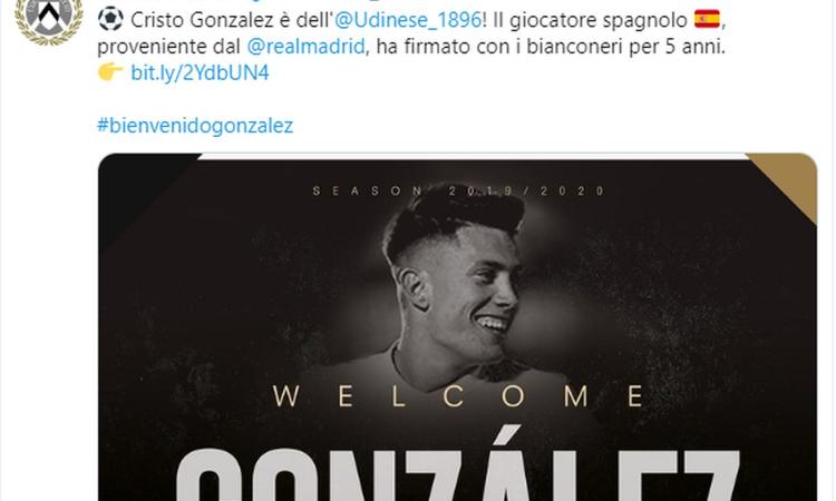 Le vie di Cristo (Gonzalez) sono infinite: come quelle dell'Udinese