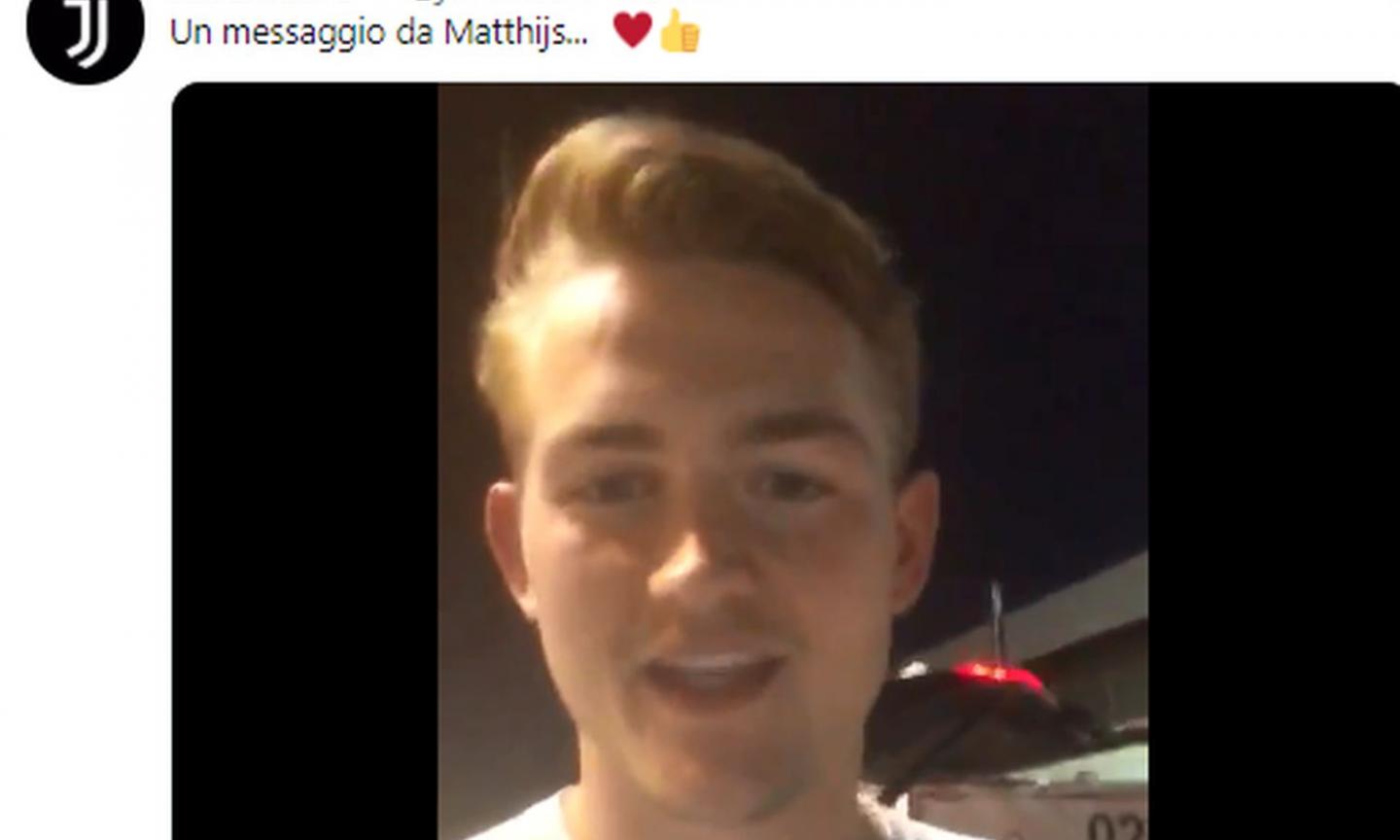 Juve, De Ligt carica: 'Puntiamo in alto, siamo affamati. Siete pronti?' VIDEO