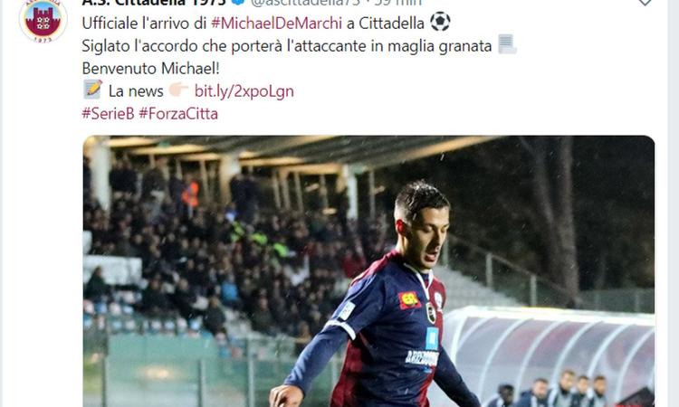 Cittadella, UFFICIALE: arriva il bomber dell'Imolese