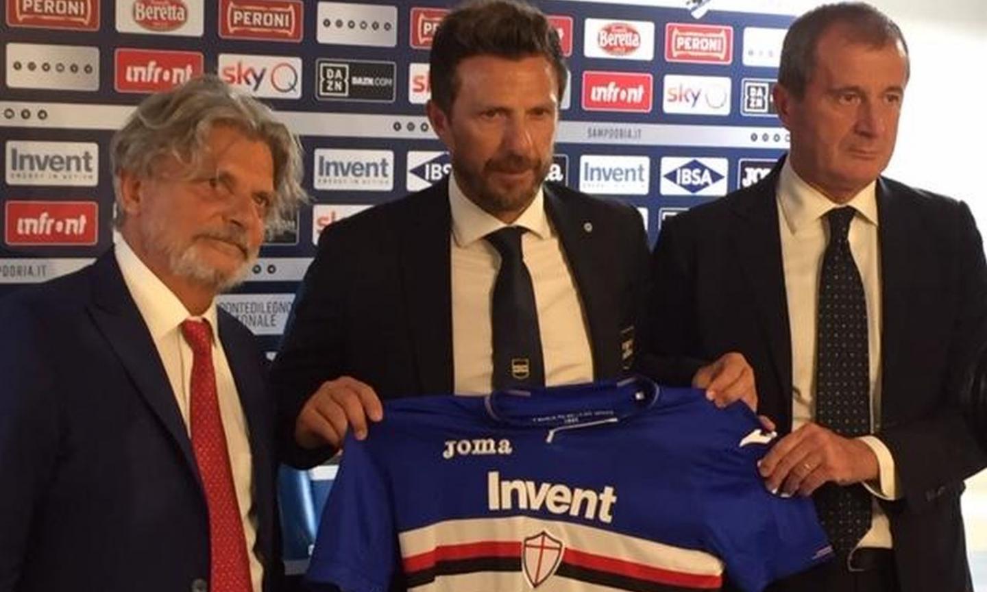 Sampdoria, Di Francesco: 'L'inizio di campionato è sempre difficile. Avremo partite complicate'