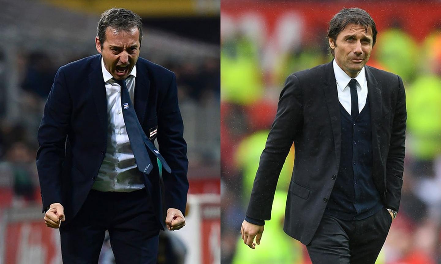 Milan-Inter: mai contro Conte e Giampaolo, imbattuti nei derby