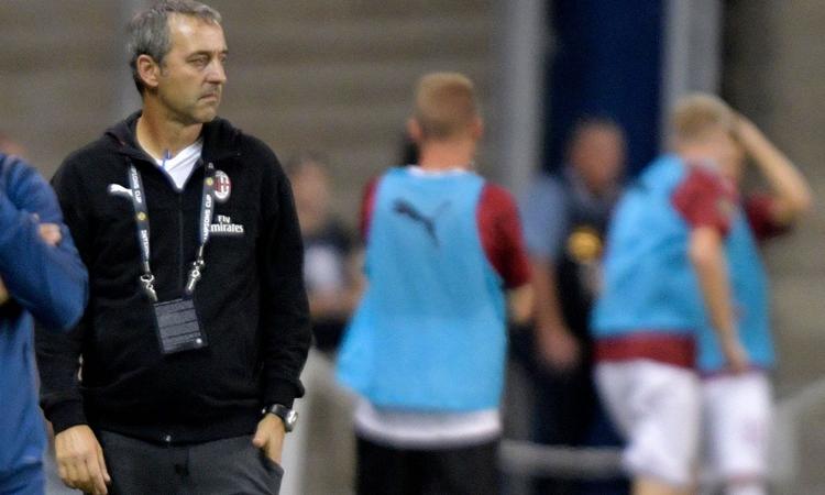 Milan, Giampaolo: 'Centrocampo da mettere a posto. Gabbia? L'ho notato subito, qualcosa ci tiro fuori'