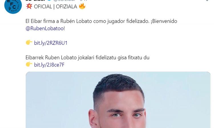 Eibar, UFFICIALE: ha firmato Lobato