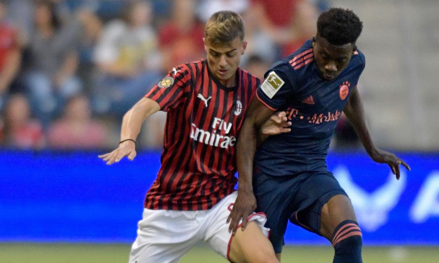 Milan, il record di Daniel Maldini in International Champions Cup