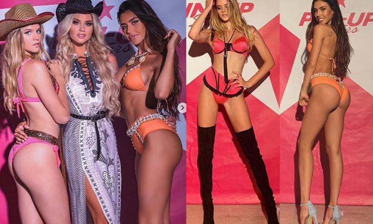 Michelle, l'ex di Petagna, è Pin Up 2019 con Sara: che fisico per le due 'Madre Natura'! FOTO e VIDEO