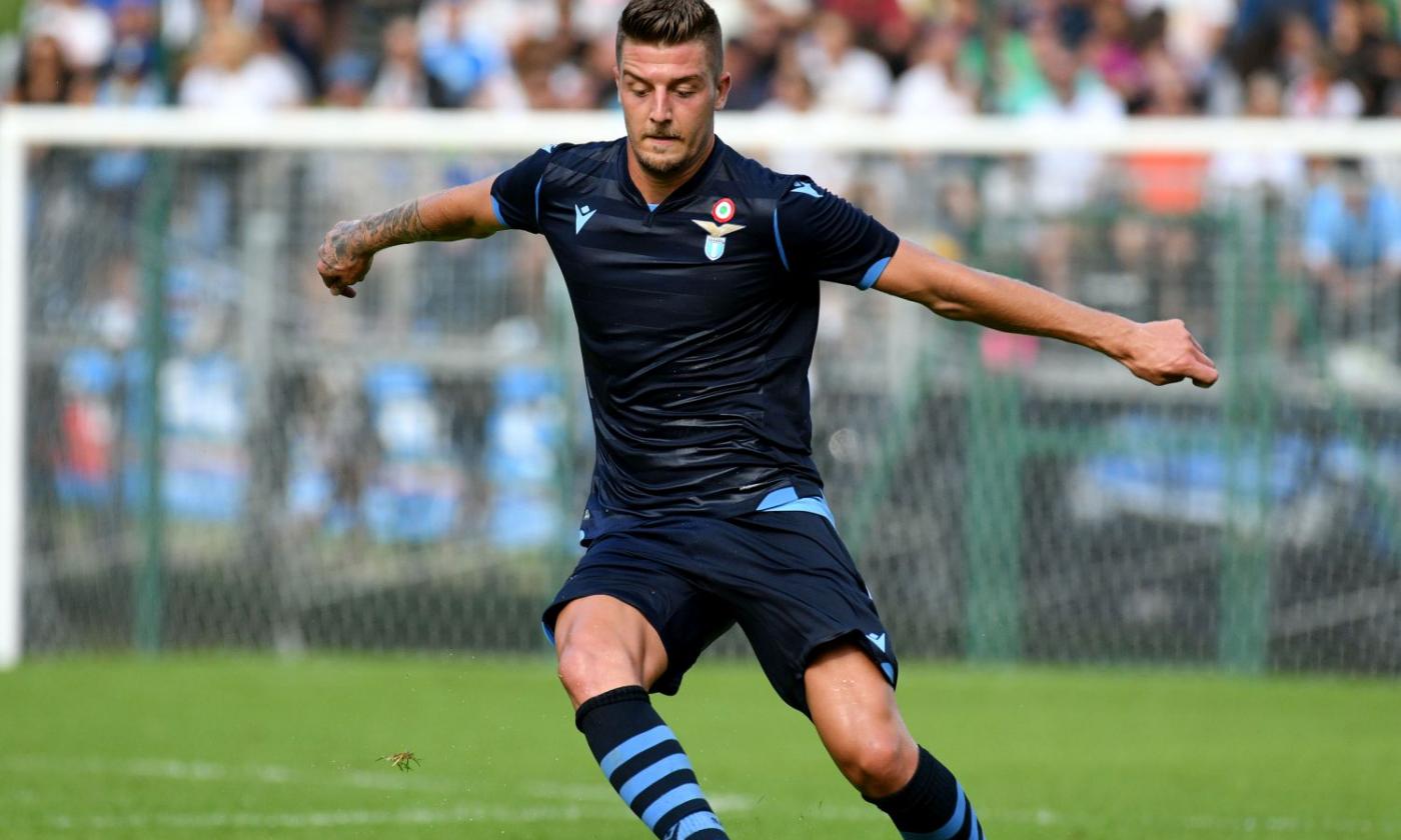 Lazio, Milinkovic: 'Qui sto bene, ora voglio respirare l'atmosfera Champions'