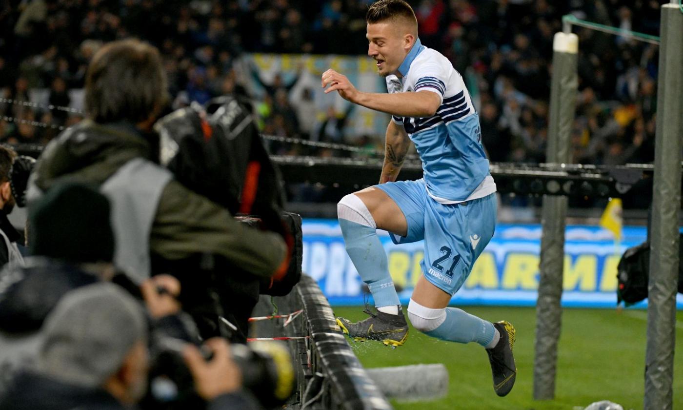 Milinkovic, l'agente è a Roma: per Lotito è in vendita, Inter e Psg...