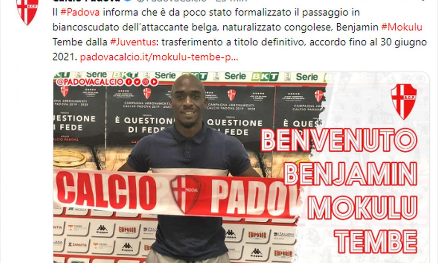 Juve Under 23, UFFICIALE: ceduto Mokulu al Padova