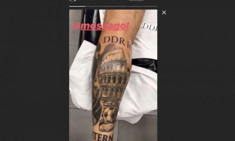 L'ultima 'pazzia' di Moscardelli: si tatua De Rossi!
