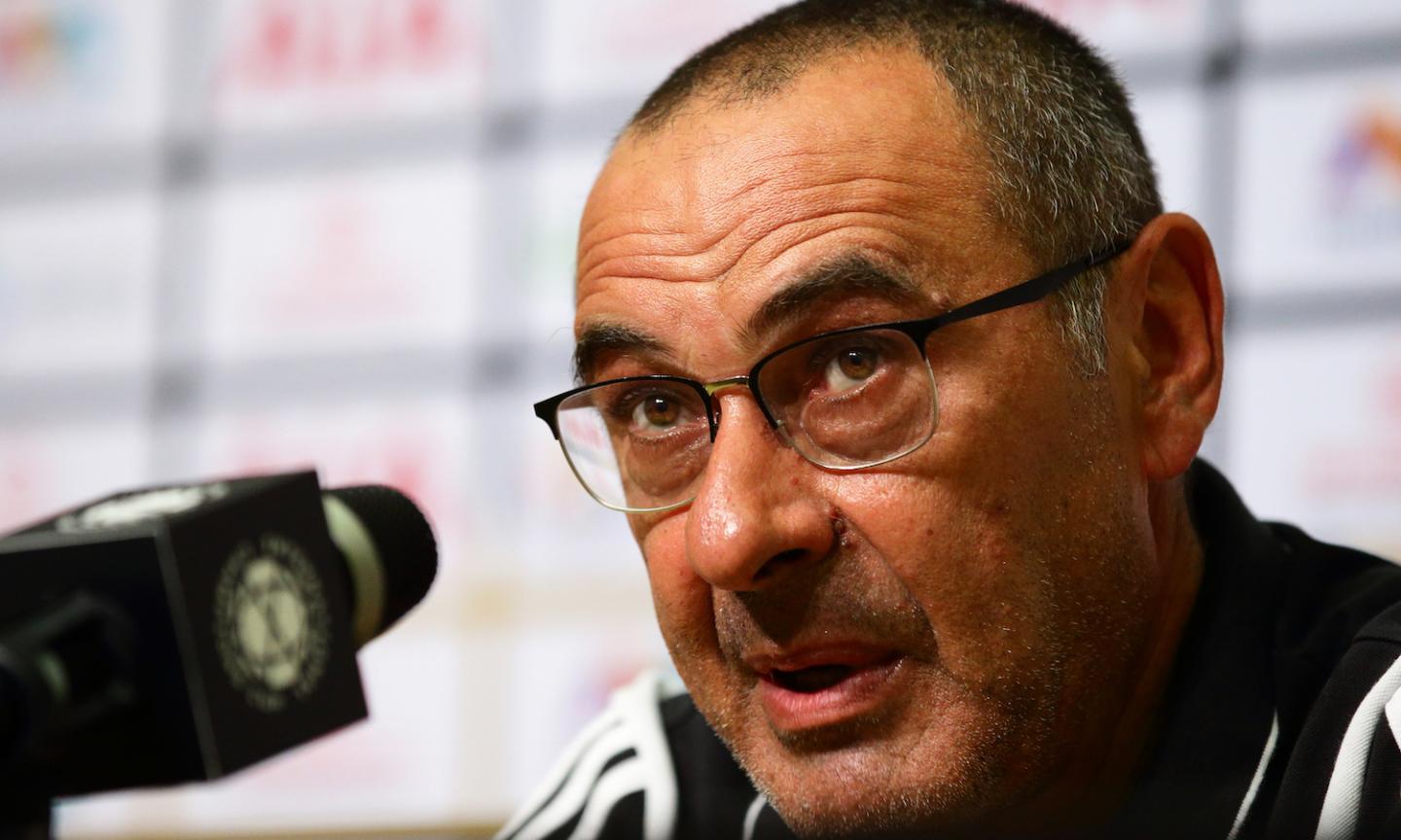 Sarri reflects on 'different' Juve-Inter match and reveals CR7's position