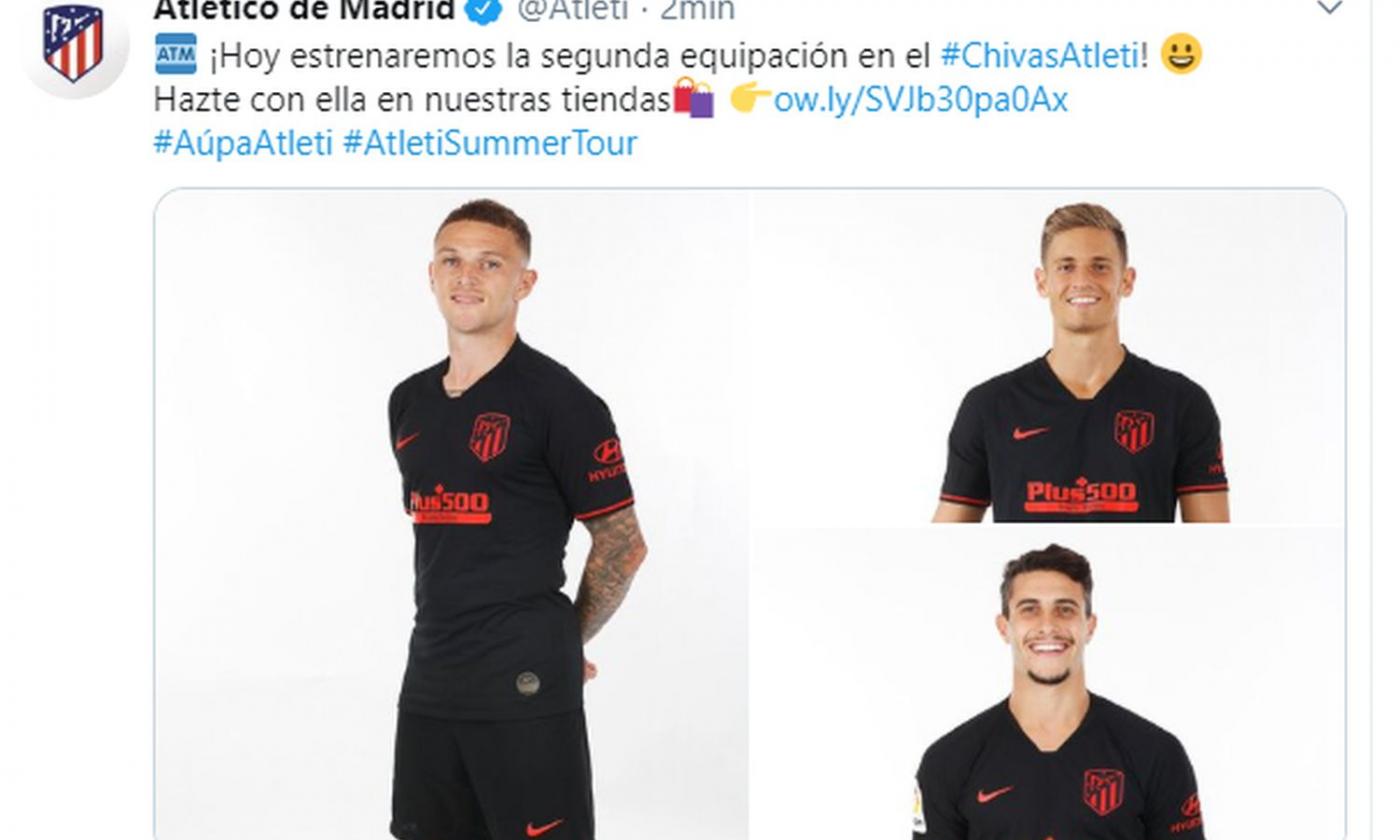 Atletico Madrid, svelata la seconda maglia FOTO