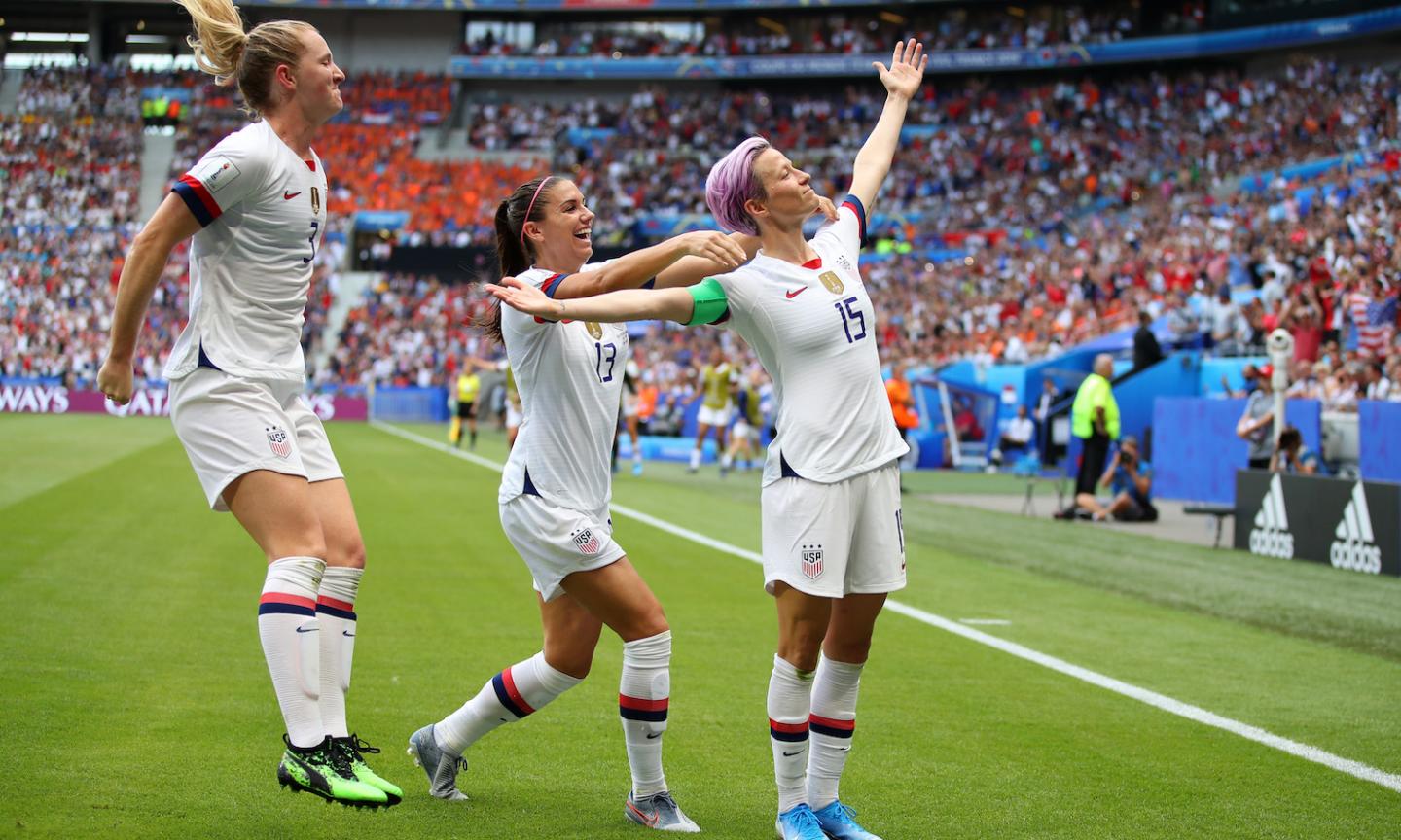 Calcio femminile, Rapinoe: 'Vogliamo la parità salariale con gli uomini'