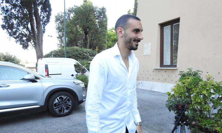 Roma, terminate le visite mediche di Zappacosta