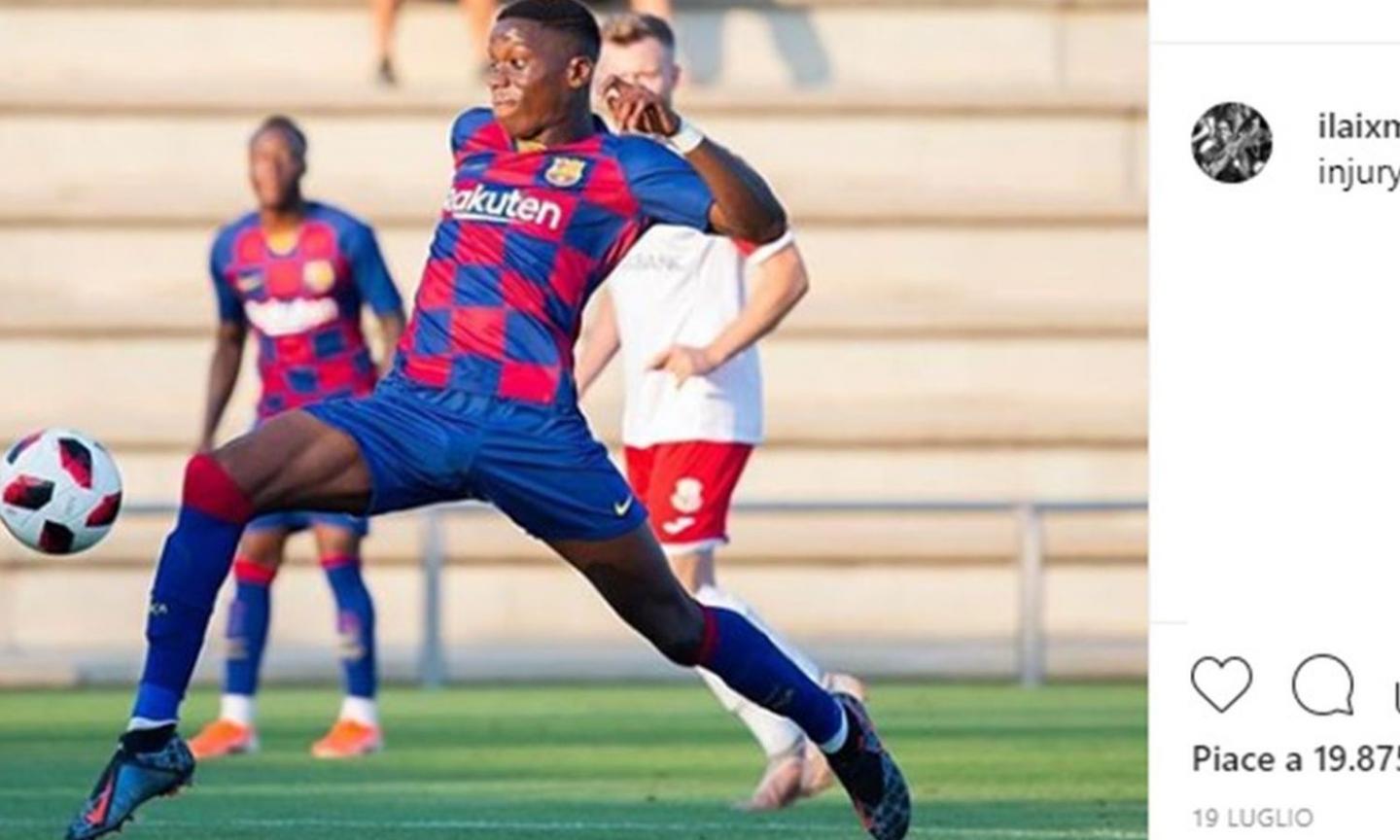 Lo voleva la Juve, lo blinda il Barcellona: Moriba costa 100 milioni a 16 anni