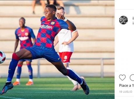 Lo voleva la Juve, lo blinda il Barcellona: Moriba costa 100 milioni a 16 anni
