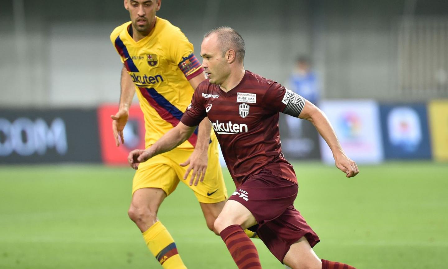 Iniesta rifiuta tre club della MLS per rimanere in Giappone