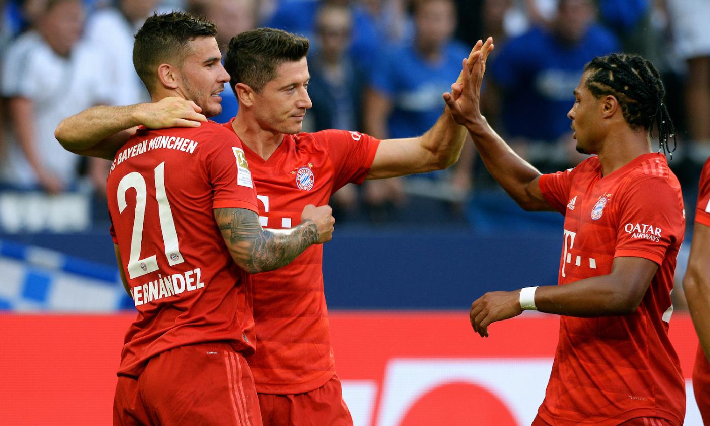 Bundesliga: ok Leverkusen e Hoffenheim. Lewandowski da urlo, il Bayern vince 3-0