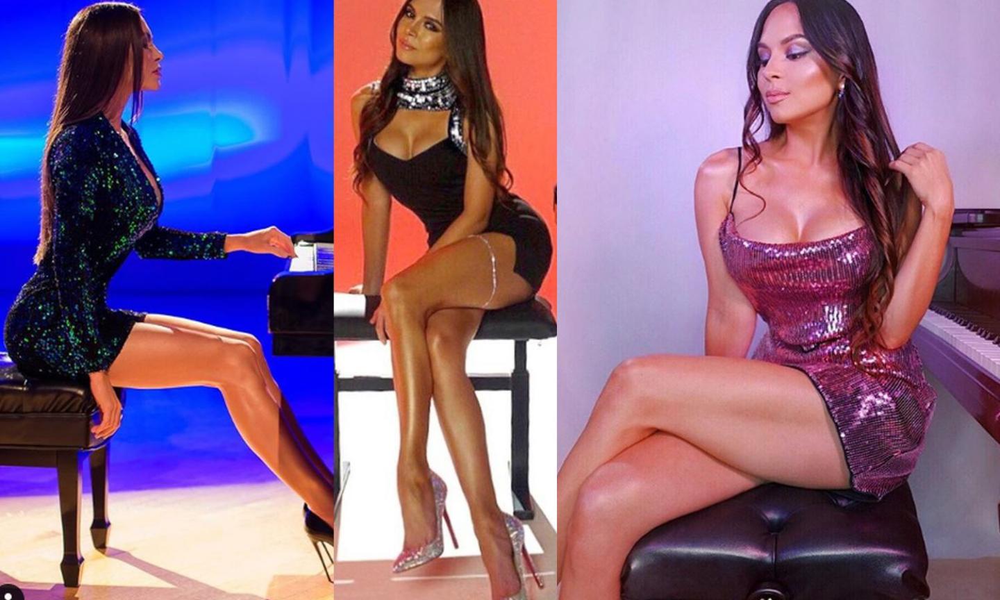 Lola, la pianista più sexy del mondo le suona alla Serie A. CHE FOTO! 