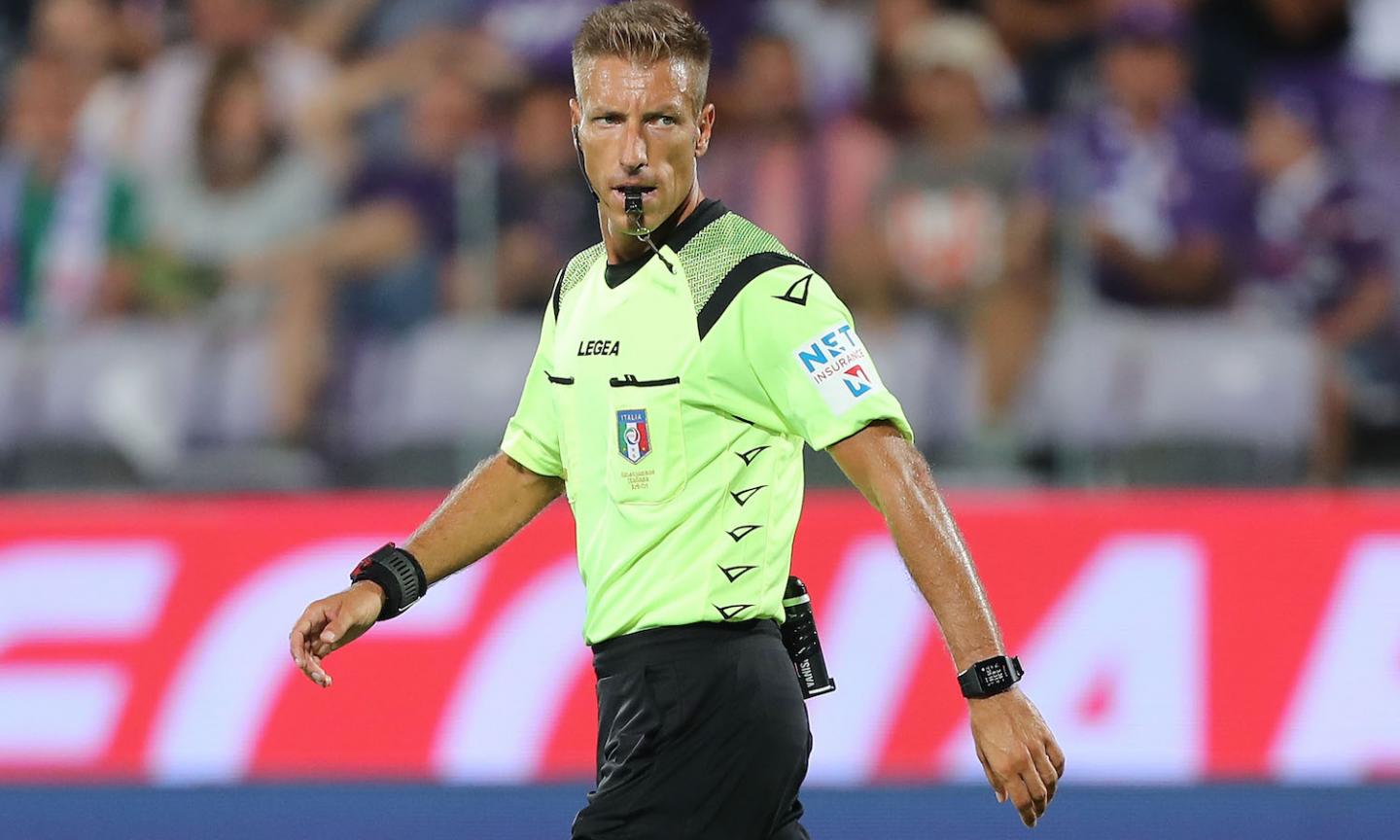 Arbitri Serie A: Roma-Inter a Di Bello, Milan-Torino a Maresca. Massa per Juve-Sassuolo