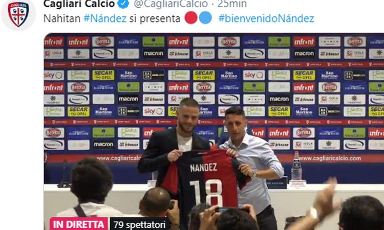 Cagliari, ag. Nandez: 'Trascina la squadra in trasferta: si metterà in mostra con le big'