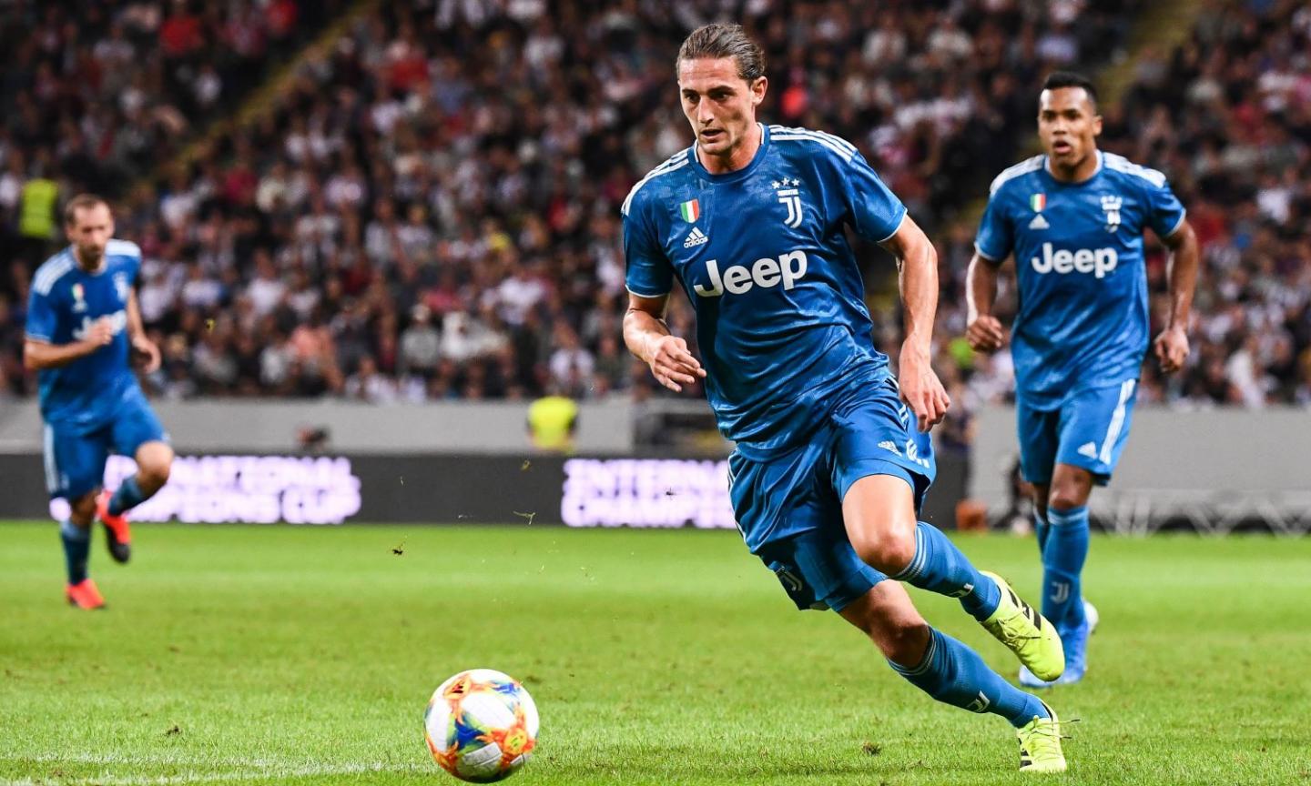 Juventus, Rabiot: 'Unlucky, but good game.'