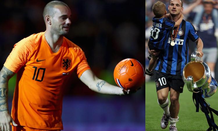 Chiude Sneijder, eroe del Triplete, il più totale degli olandesi. Nel 2010 avrebbe meritato il Pallone d'Oro