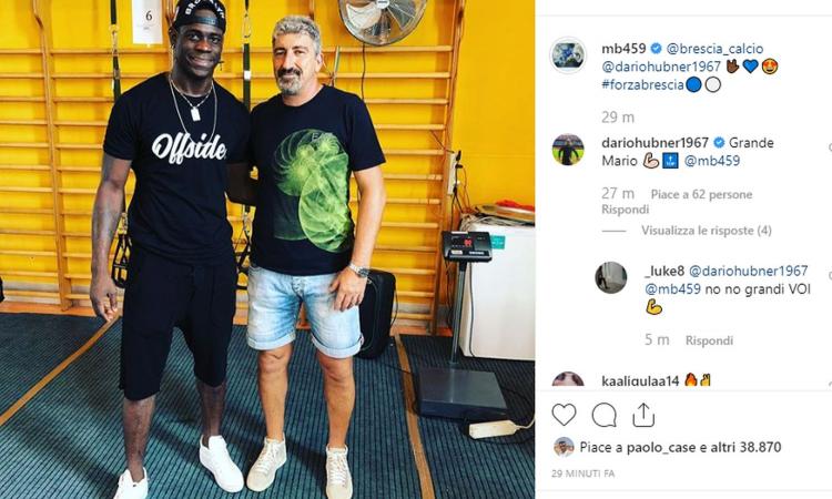 Hubner a CM: 'Balotelli nuovo Tatanka di Brescia. Ha messo la testa a posto, dia tutto e riconquisterà l'Italia'