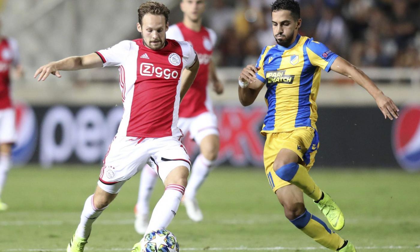 Andata playoff Champions League: pari Ajax, colpi Slavia Praga e Bruges