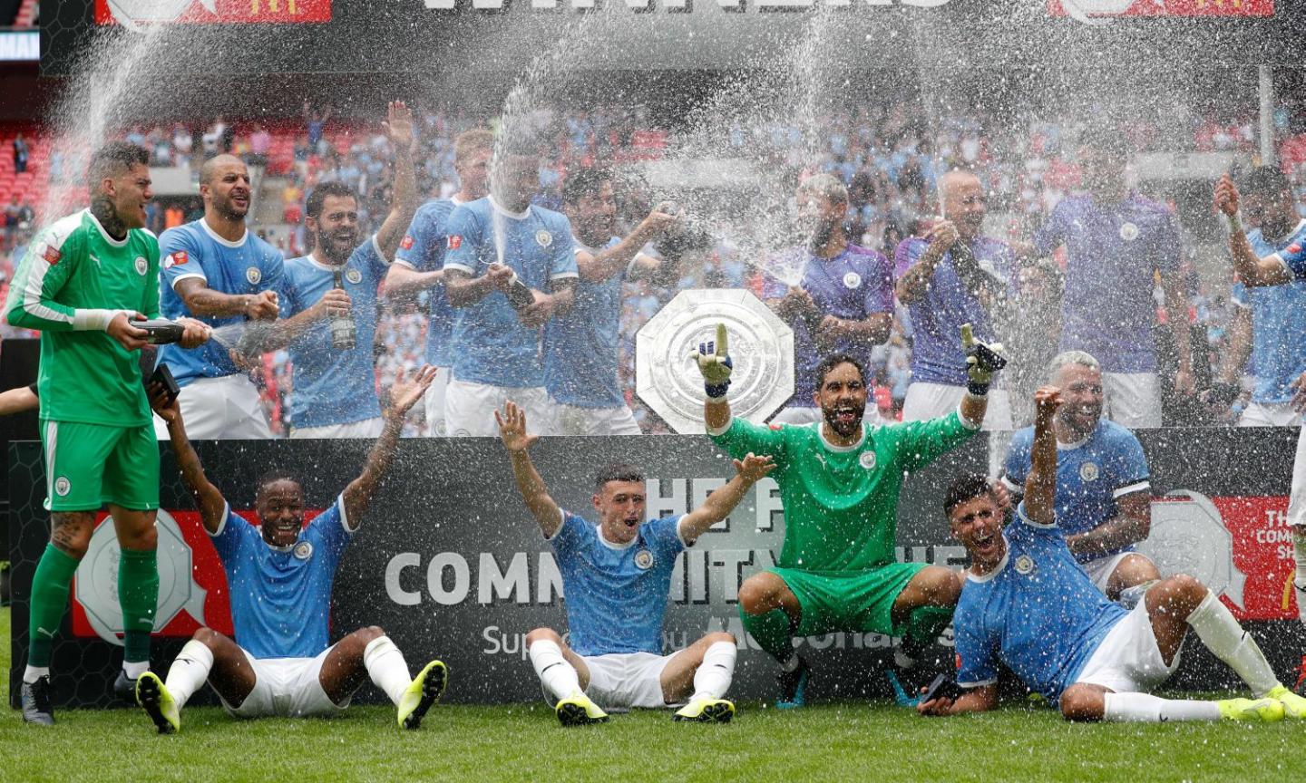 Spettacolo a Wembley, a Guardiola il primo round: City, è Community Shield ai rigori