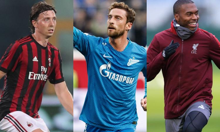 Da Montolivo e Marchisio a Sturridge: tutte le occasioni tra gli svincolati