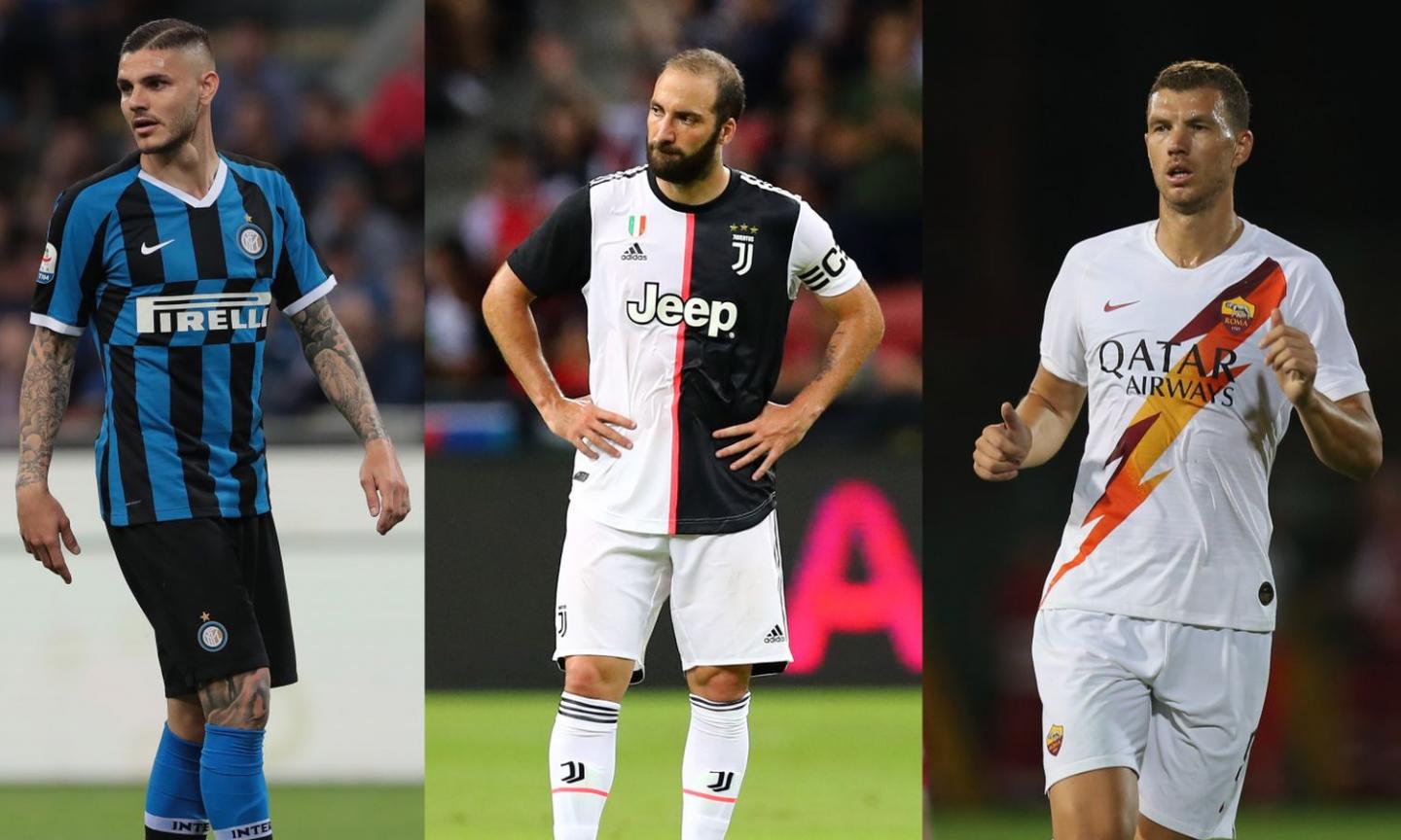 Icardi, Higuain, Dybala, Dzeko: corsa contro il tempo, a rischio Juve e Inter