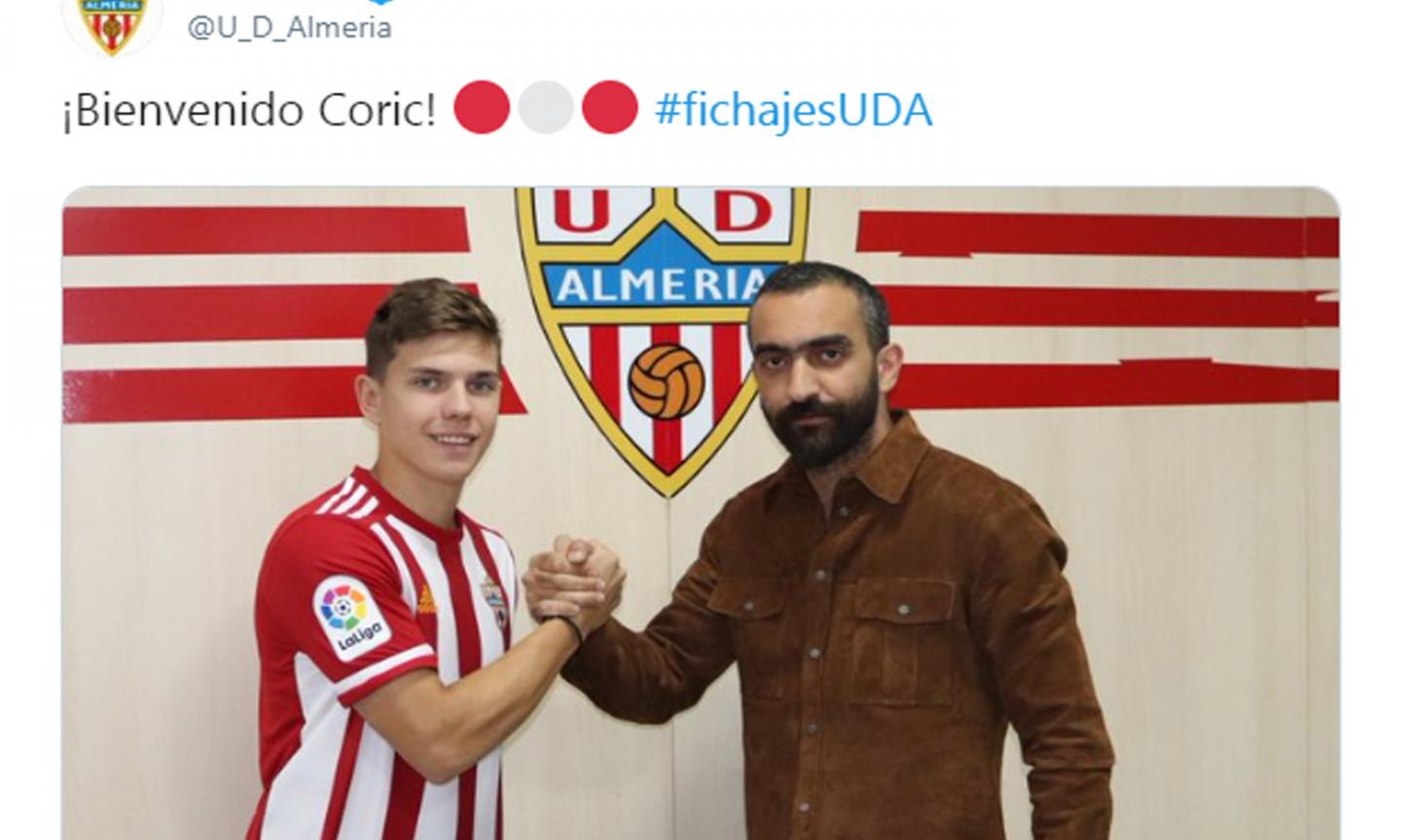 Coric al veleno: ‘L’Almeria è una buona opportunità, ma perché a Roma non giocavo?'