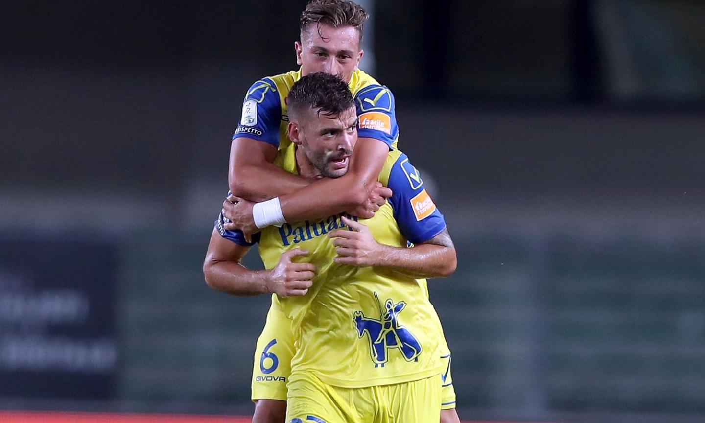 Chievo-Pordenone, le formazioni ufficiali: Rodriguez-Djordjevic contro Monachello