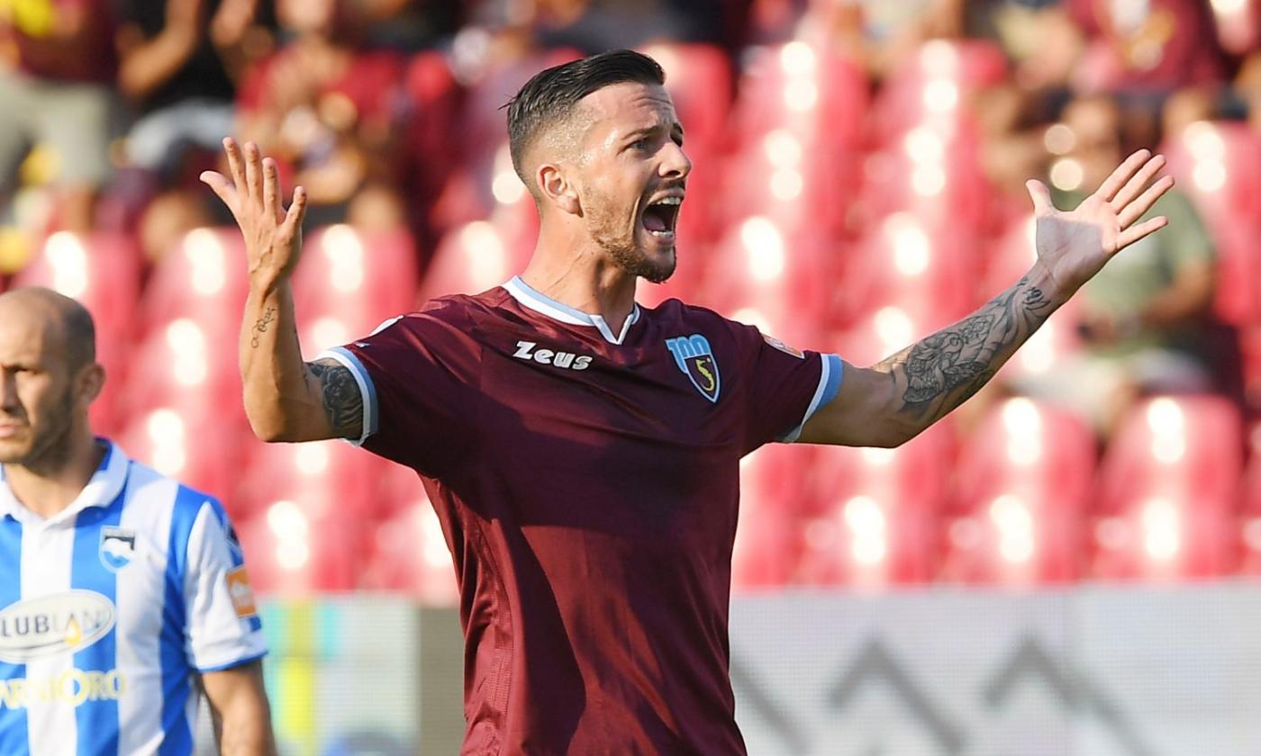 Salernitana, un centrocampista verso la Serie C