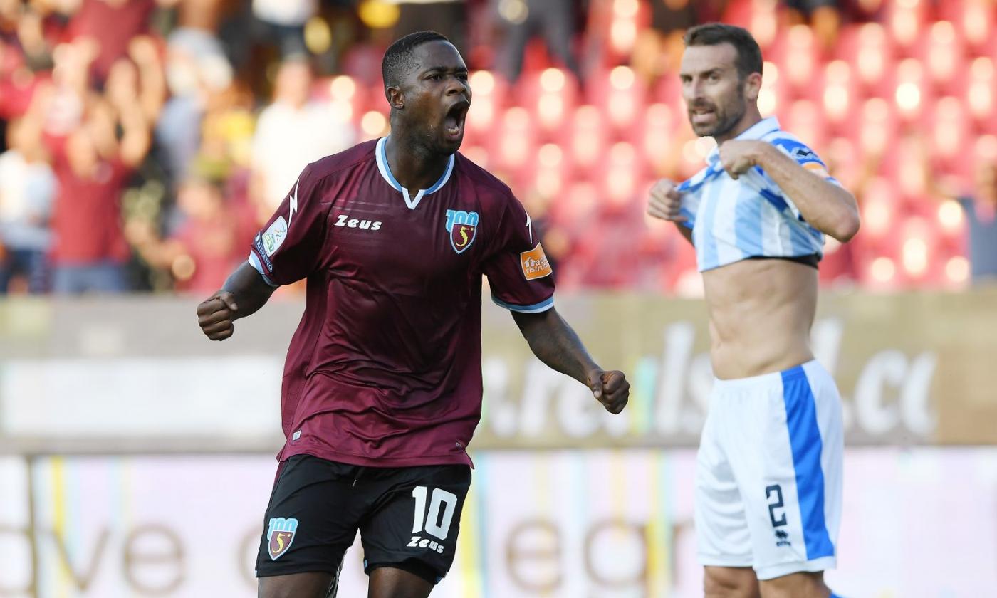 Salernitana, le pagelle di CM: Jaroszynski ingenuo, Jallow prova a dare la scossa